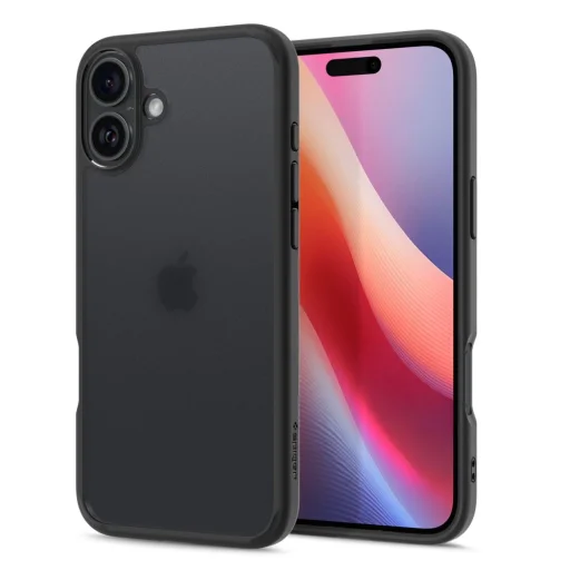 Kryt Spigen Ultra Hybrid na iPhone 16 Frost Black - 2