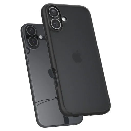 Kryt Spigen Ultra Hybrid na iPhone 16 Frost Black - 6