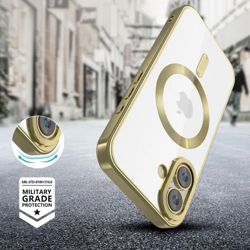 Tech-protect Magflex Magsafe Iphone 16 Satin Gold Tok - 4