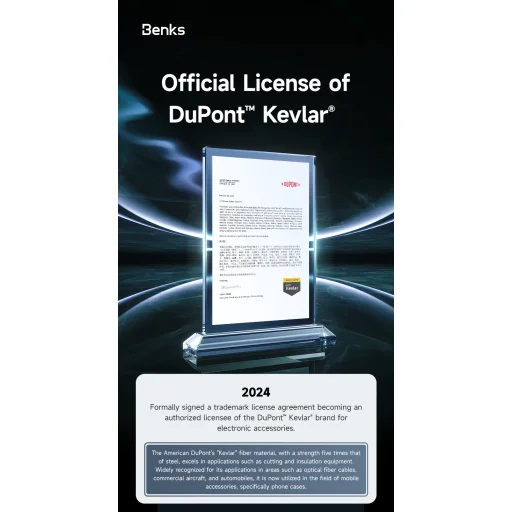  iPhone 14 Pro Benks Magnetic Aurora Kevlar 600D tok - 6