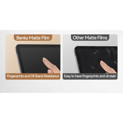 Benks Paper-like Üvegfólia Apple iPad Pro 11 2024 - 9