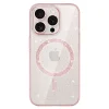 Glitter Magsafe tok iPhone 16 Pro Max pink clear thumbnail