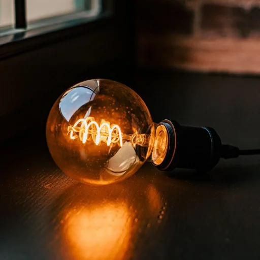 LED Izzó Filament E27 G95 4W 230V 2000K 250lm SF füstös Forever Light - 3