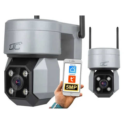 IP kamera PTZ forgatható E27 IP65 5Mpix 230V SMART LTC VISION - 1
