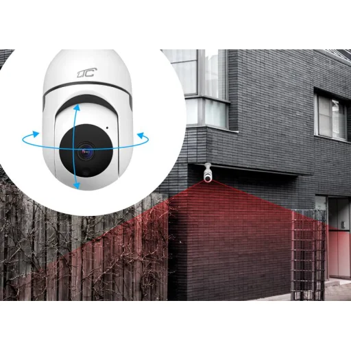 Internet forgatható kamera IP aljzat E27 PTZ 3Mpix 230V SMART LTC VISION - 4