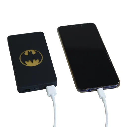 Batman power bank 6000 mAh Svietiace logo Batman - 6