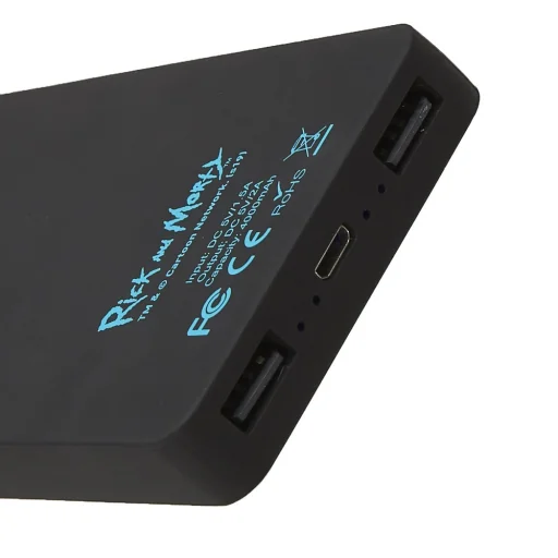Rick & Morty power bank 4000 mAh világító szemekkel - 4