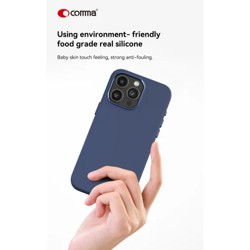 Comma Nature Mag tok iPhone 15 Plus-hoz rózsaszín - 4