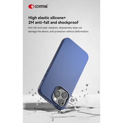 Comma Nature Mag tok iPhone 15 Plus-hoz rózsaszín - 6