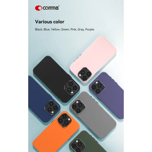 Comma Nature Mag tok iPhone 15 Plus-hoz rózsaszín - 7