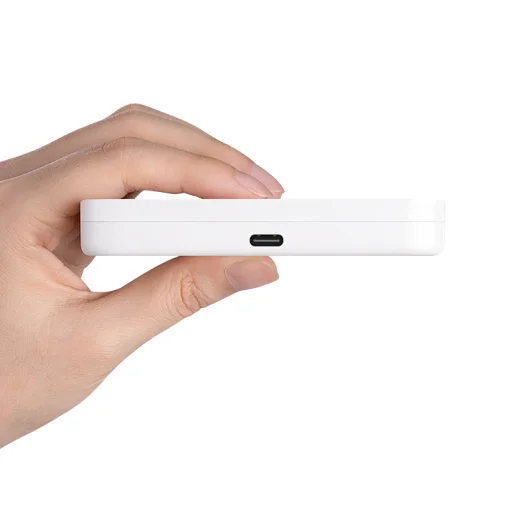 Benks indukciós töltő W12 3 az 1-ben - 15W fehér - 3