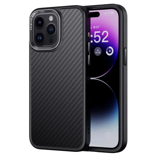 Comma tok Kevlar Mag iPhone 15 Pro Max fekete - 1