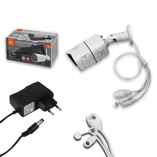 Kültéri IP kamera BULLET fehér IP66 PTZ WiFi&LAN 4Mpix 85LED 4IR 10W DC12V/1A LTC Vision - 3