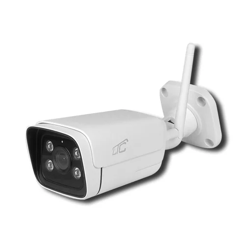 Kültéri IP kamera BULLET fehér IP66 PTZ WiFi&LAN 4Mpix 85LED 4IR 10W DC12V/1A LTC Vision - 1