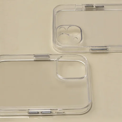 Kristálytok iPhone 16 6,1" átlátszó nagyméretű kamera kivágással - 14