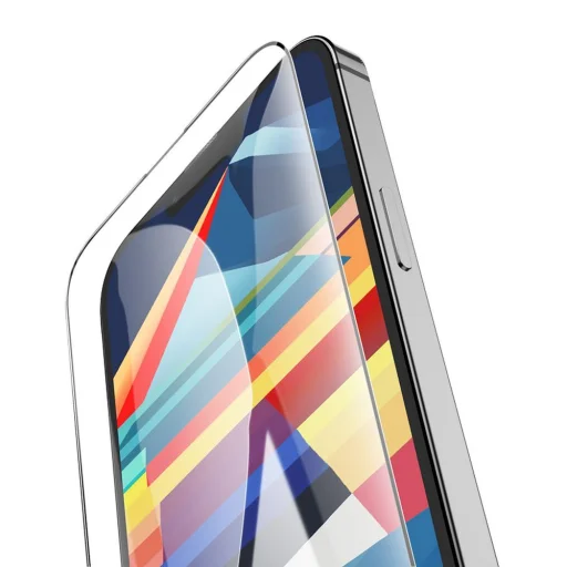 HOCO edzett üveg HD 5D Guardian shield (10-in-1 KÉSZLET) - iPhone 15 Plus fekete (G14) üvegfólia - 3