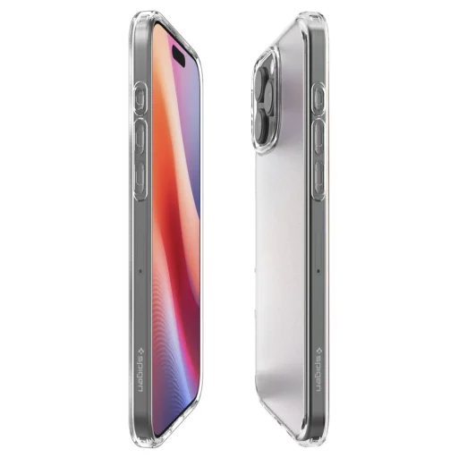  iPhone 16 Pro Átlátszó Fagyasztott Spigen Ultra Hybrid tok - 5