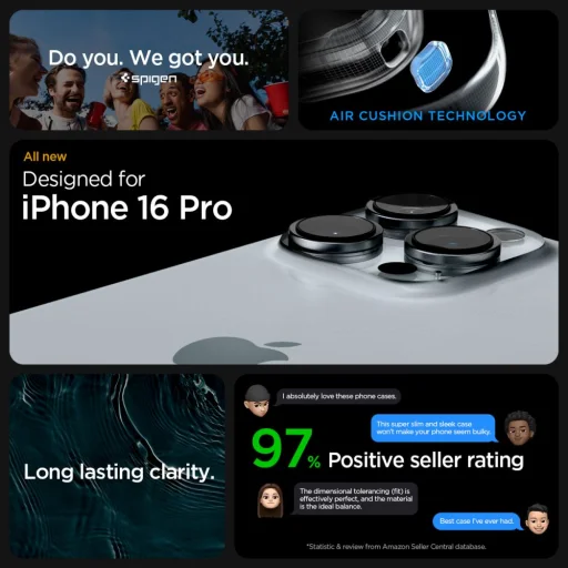  Iphone 16 Pro Crystal Clear Spigen Ultra Hybrid Tok - 11