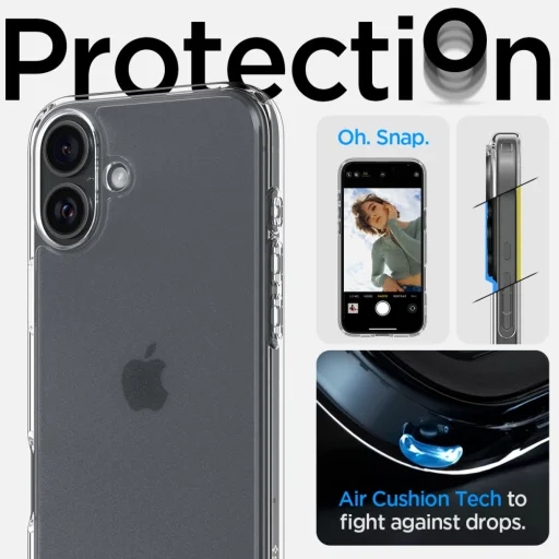  Iphone 16 Frost Clear Spigen Ultra Hybrid Tok - 12