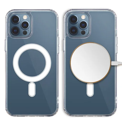  iPhone 17 Air 6,6" átlátszó nagy lyukú Anti Shock 1,5 mm Mag tok - 4