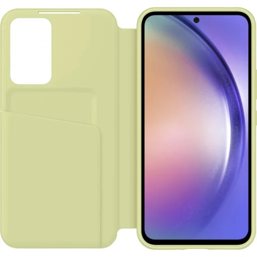 EF-ZA546CGE Samsung Smart View Cover tok Samsung Galaxy A54 5G-hez Lime színben - 3