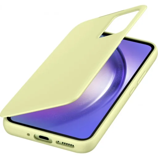EF-ZA546CGE Samsung Smart View Cover tok Samsung Galaxy A54 5G-hez Lime színben - 4