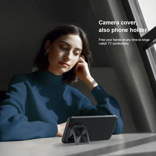 Nillkin CamShield Prop tok Xiaomi 14 Fekete - 4