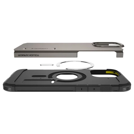  IPHONE 16 Pro gunmetal SPIGEN Tough Armor tok MagSafe-kompatibilis - 4