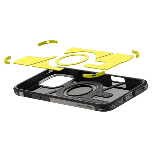  IPHONE 16 Pro gunmetal SPIGEN Tough Armor tok MagSafe-kompatibilis - 5
