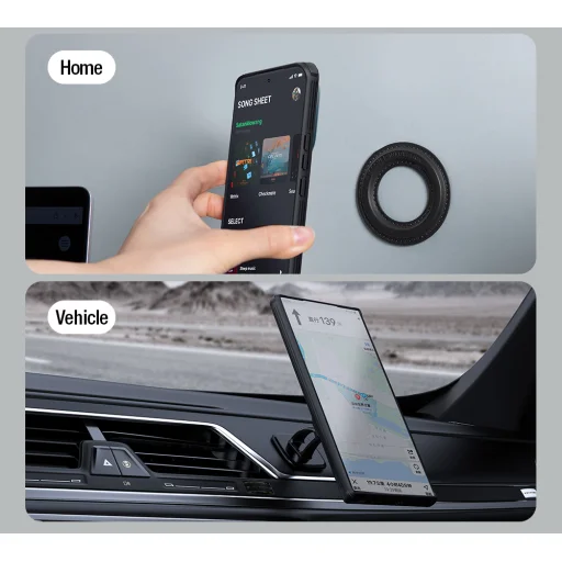 Nillkin CamShield Prop Mágneses tok Honor Magic6 Pro Fekete - 4