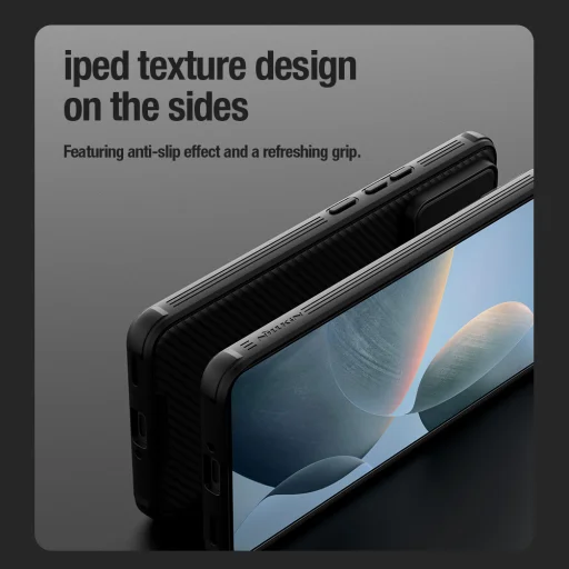 Nillkin CamShield PRO Mágneses Kemény Tok Poco F6 Pro Fekete - 7