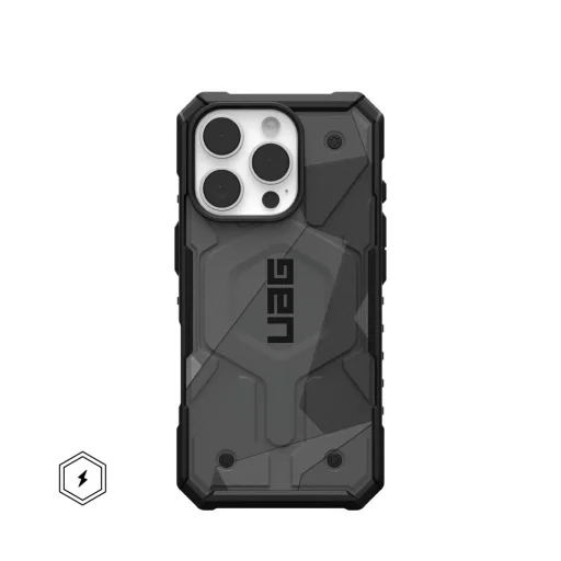 (UAG) Urban Armor Gear Pathfinder SE tok kompatibilis MagSafe-fel iPhone 16 Pro geo camo - 1