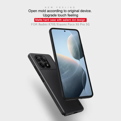 Nillkin Super Frosted tok Xiaomi Poco X6 Pro 5G Black - 3