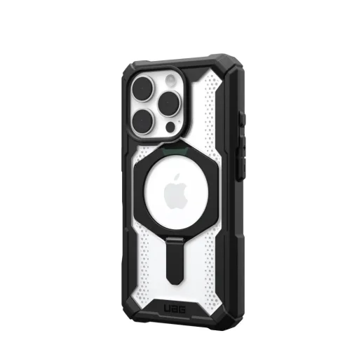 Case (UAG) Urban Armor Gear Plasma XTE kompatibilis MagSafe-fel IPHONE 16 Pro fekete / átlátszó tok - 5