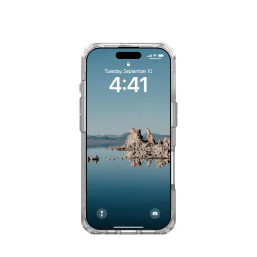 (UAG) Urban Armor Gear Plyo tok MagSafe kompatibilis iPhone 16 Pro jég / ezüst - 3