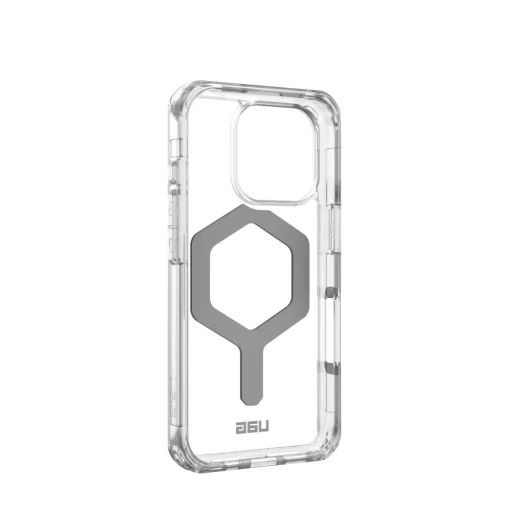 (UAG) Urban Armor Gear Plyo tok MagSafe kompatibilis iPhone 16 Pro jég / ezüst - 8