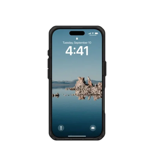 Case (UAG) Urban Armor Gear Plyo kompatibilis MagSafe-fel az iPhone 16 Pro-hoz fekete / bronz tok - 6