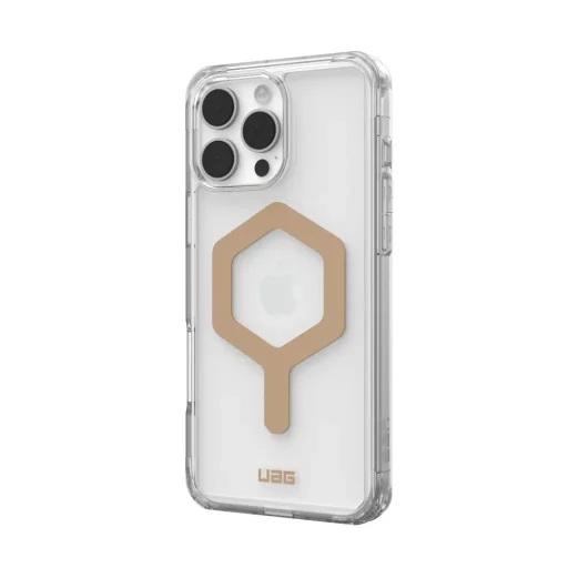 (UAG) Urban Armor Gear Plyo Apple iPhone 16 Pro Max tok MagSafe kompatibilitással jég / arany - 3