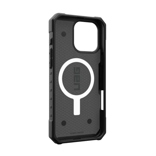(UAG) Urban Armor Gear Pathfinder MagSafe kompatibilis tok iPhone 16 Pro Max-hoz, ezüst - 2