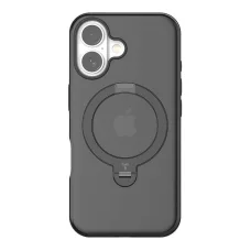 Etui Torras Ostand Spin tok iPhone 16 (Fekete)