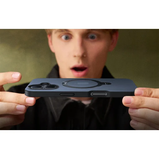 Etui Torras Ostand Spin iPhone 16 Plus tok (Fekete) - 5