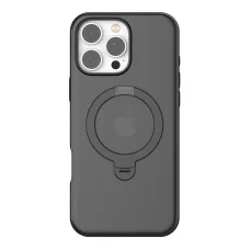 Torras Ostand Spin tok iPhone 16 Pro (Fekete)