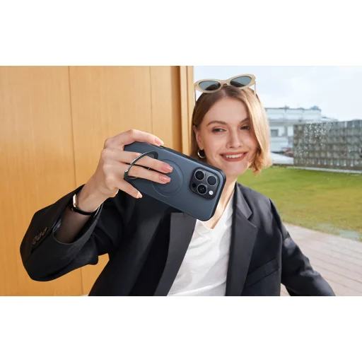 Torras Ostand Spin tok iPhone 16 Pro Max (Fekete) - 2