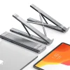 7in1 laptop állvány Choetech HUB-M48 PD USB-C SD TF USB-A HDMI 100W + USB-C kábel - szürke thumbnail