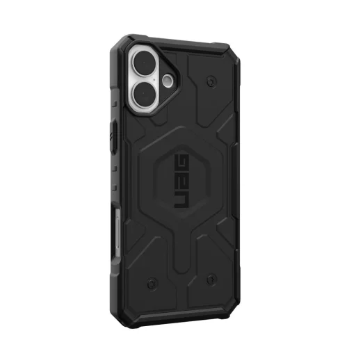 Case (UAG) Urban Armor Gear Pathfinder kompatibilis MagSafe rendszerrel iPhone 16 Plus fekete tok - 4