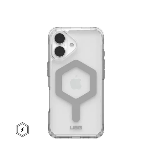 Case (UAG) Urban Armor Gear Plyo tok iPhone 16 ice - 1