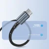 Choetech XCC-1014 USB-C / USB-C PD 60W kábel - szürke - 6