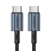 Choetech XCC-1014 USB-C / USB-C PD 60W kábel - szürke - 1