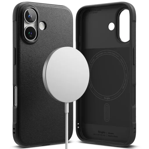Ringke Onyx Magnetic Magsafe Iphone 16 Fekete Tok - 2