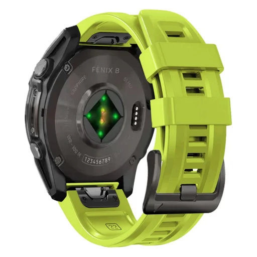 TECH-PROTECT SZILIKON GARMIN FENIX 5 / 6 / 6 PRO / 7 / 8 (47 MM) / E LIME óraszíj - 2